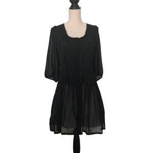 Lafer Chiffon Babydoll Dress